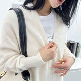 ロング丈の綺麗めカーディガン 女性らしい 冬物 | maison de LATIR | 詳細画像7 