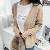 ドロップショルダーでラフこなれ感カーディガン ニット カーディガン | maison de LATIR | 詳細画像19 