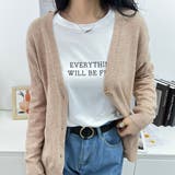 ドロップショルダーでラフこなれ感カーディガン ニット カーディガン | maison de LATIR | 詳細画像20 