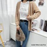 ドロップショルダーでラフこなれ感カーディガン ニット カーディガン | maison de LATIR | 詳細画像21 