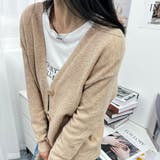 ドロップショルダーでラフこなれ感カーディガン ニット カーディガン | maison de LATIR | 詳細画像24 