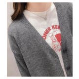 ドロップショルダーでラフこなれ感カーディガン ニット カーディガン | maison de LATIR | 詳細画像32 