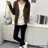 ドロップショルダーでラフこなれ感カーディガン ニット カーディガン | maison de LATIR | 詳細画像4 