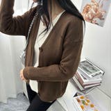 ドロップショルダーでラフこなれ感カーディガン ニット カーディガン | maison de LATIR | 詳細画像8 