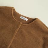 迷ったらサッと羽織って冬コーデ。ふわふわした生地感が心地よい。大人ニットジャケッ… | maison de LATIR | 詳細画像42 