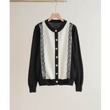 「コントラストが、私を際立たせる。」春服。バイカラー大人配色レースカーディガン | maison de LATIR | 詳細画像58