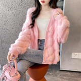 ゆったりシルエットのVネックカーディガン カーディガン 厚めカーディガン | maison de LATIR | 詳細画像19