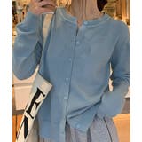 冬に使えるシンプルながらもトレンド感もあるクルーネックカーディガン トップス 羽… | maison de LATIR | 詳細画像20 