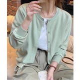 冬に使えるシンプルながらもトレンド感もあるクルーネックカーディガン トップス 羽… | maison de LATIR | 詳細画像25 