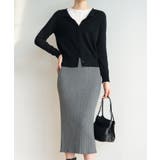 冬に使えるシンプルながらもトレンド感もあるクルーネックカーディガン トップス 羽… | maison de LATIR | 詳細画像41 