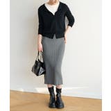 冬に使えるシンプルながらもトレンド感もあるクルーネックカーディガン トップス 羽… | maison de LATIR | 詳細画像43 