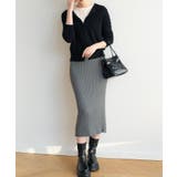 冬に使えるシンプルながらもトレンド感もあるクルーネックカーディガン トップス 羽… | maison de LATIR | 詳細画像44 