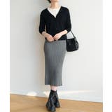 冬に使えるシンプルながらもトレンド感もあるクルーネックカーディガン トップス 羽… | maison de LATIR | 詳細画像46 