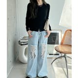 冬に使えるシンプルながらもトレンド感もあるクルーネックカーディガン トップス 羽… | maison de LATIR | 詳細画像48 