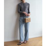 冬に使えるシンプルながらもトレンド感もあるクルーネックカーディガン トップス 羽… | maison de LATIR | 詳細画像61 