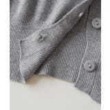 冬に使えるシンプルながらもトレンド感もあるクルーネックカーディガン トップス 羽… | maison de LATIR | 詳細画像78 