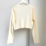 ヘルシーな肌見せで、夏映え。華奢見え叶うショート丈夏服UVカットカーデ | maison de LATIR | 詳細画像21
