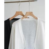 ヘルシーな肌見せで、夏映え。華奢見え叶うショート丈夏服UVカットカーデ | maison de LATIR | 詳細画像6