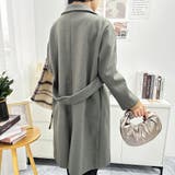 羽織るだけできちんと感間違いなしのロング丈チェスターコート レトロ 高見え | maison de LATIR | 詳細画像21