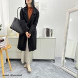 羽織るだけできちんと感間違いなしのロング丈チェスターコート レトロ 高見え | maison de LATIR | 詳細画像3