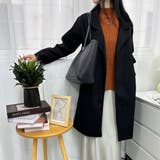 羽織るだけできちんと感間違いなしのロング丈チェスターコート レトロ 高見え | maison de LATIR | 詳細画像7