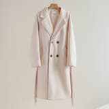 エクリュ | 幅広いスタイリングにマッチするトレンチコート アウター コート | maison de LATIR