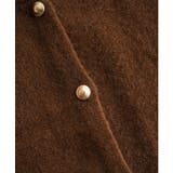 柔らかな生地でフレンチカジュアルを楽しめるノーカラーベスト トップス アウター | maison de LATIR | 詳細画像42