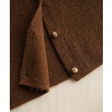 柔らかな生地でフレンチカジュアルを楽しめるノーカラーベスト トップス アウター | maison de LATIR | 詳細画像44