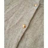 柔らかな生地でフレンチカジュアルを楽しめるノーカラーベスト トップス アウター | maison de LATIR | 詳細画像59