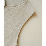 柔らかな生地でフレンチカジュアルを楽しめるノーカラーベスト トップス アウター | maison de LATIR | 詳細画像61