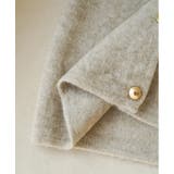 柔らかな生地でフレンチカジュアルを楽しめるノーカラーベスト トップス アウター | maison de LATIR | 詳細画像62