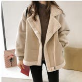 アウター ムートンコート ファーコート | maison de LATIR | 詳細画像6