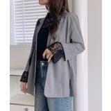 冬の冷房UV対策に◎シャツ感覚で羽織れる冬服にぴったりの薄手テーラードジャケット… | maison de LATIR | 詳細画像10 