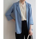 冬の冷房UV対策に◎シャツ感覚で羽織れる冬服にぴったりの薄手テーラードジャケット… | maison de LATIR | 詳細画像16 