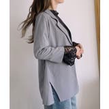 冬の冷房UV対策に◎シャツ感覚で羽織れる冬服にぴったりの薄手テーラードジャケット… | maison de LATIR | 詳細画像22 