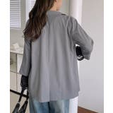 冬の冷房UV対策に◎シャツ感覚で羽織れる冬服にぴったりの薄手テーラードジャケット… | maison de LATIR | 詳細画像23 