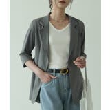 冬の冷房UV対策に◎シャツ感覚で羽織れる冬服にぴったりの薄手テーラードジャケット… | maison de LATIR | 詳細画像25 