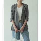 冬の冷房UV対策に◎シャツ感覚で羽織れる冬服にぴったりの薄手テーラードジャケット… | maison de LATIR | 詳細画像26 