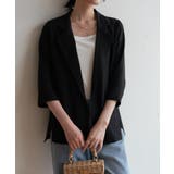 冬の冷房UV対策に◎シャツ感覚で羽織れる冬服にぴったりの薄手テーラードジャケット… | maison de LATIR | 詳細画像30 