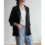 冬の冷房UV対策に◎シャツ感覚で羽織れる冬服にぴったりの薄手テーラードジャケット… | maison de LATIR | 詳細画像33 