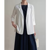 冬の冷房UV対策に◎シャツ感覚で羽織れる冬服にぴったりの薄手テーラードジャケット… | maison de LATIR | 詳細画像38 