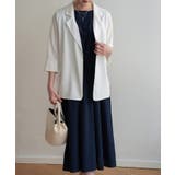 冬の冷房UV対策に◎シャツ感覚で羽織れる冬服にぴったりの薄手テーラードジャケット… | maison de LATIR | 詳細画像44 