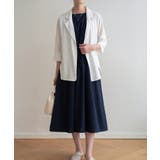 冬の冷房UV対策に◎シャツ感覚で羽織れる冬服にぴったりの薄手テーラードジャケット… | maison de LATIR | 詳細画像45 