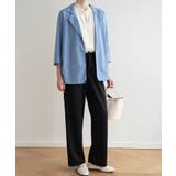 冬の冷房UV対策に◎シャツ感覚で羽織れる冬服にぴったりの薄手テーラードジャケット… | maison de LATIR | 詳細画像60 