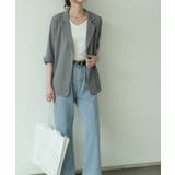 冬の冷房UV対策に◎シャツ感覚で羽織れる冬服にぴったりの薄手テーラードジャケット… | maison de LATIR | 詳細画像70 