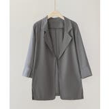 冬の冷房UV対策に◎シャツ感覚で羽織れる冬服にぴったりの薄手テーラードジャケット… | maison de LATIR | 詳細画像73 