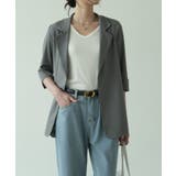 冬の冷房UV対策に◎シャツ感覚で羽織れる冬服にぴったりの薄手テーラードジャケット… | maison de LATIR | 詳細画像8 