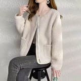 どんなスタイリングにもマッチするベーシックジャケット トップス 長袖 | maison de LATIR | 詳細画像1 