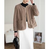 どんなスタイリングにもマッチするベーシックジャケット トップス 長袖 | maison de LATIR | 詳細画像14 