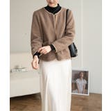 どんなスタイリングにもマッチするベーシックジャケット トップス 長袖 | maison de LATIR | 詳細画像30 